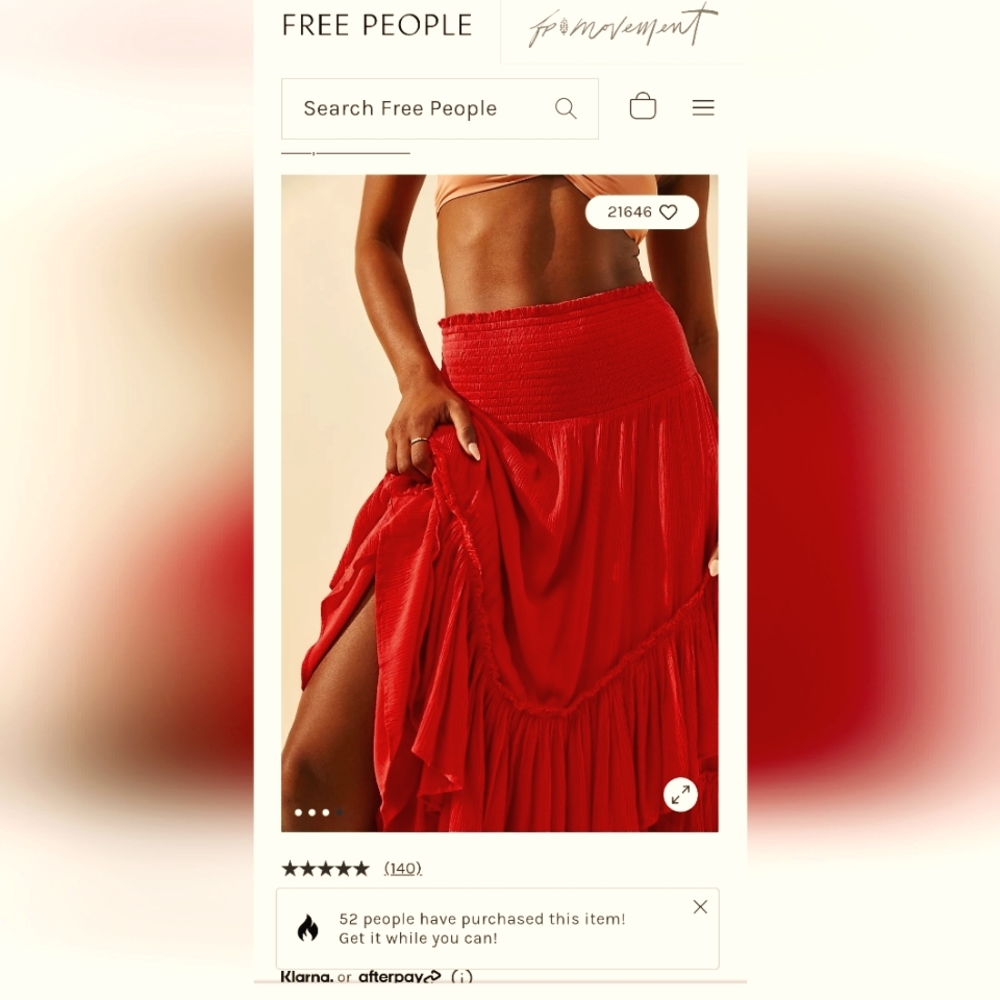 Free people convertible dress/skirt maxi
